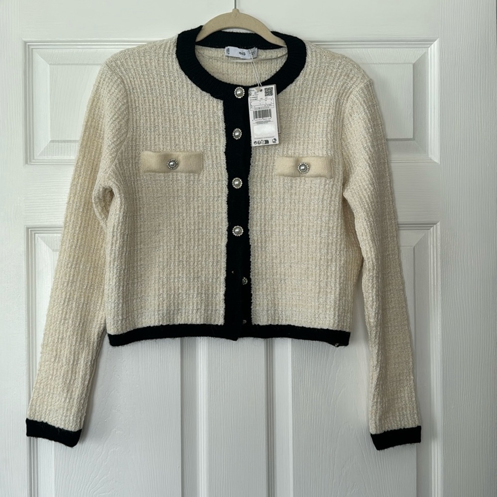 NTW MANGO Cardigan Sweater - Size Large
